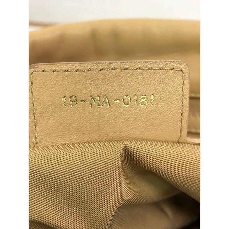 Christian Dior New Lock Flap Bag Cannage Quilt Lambskin Medium 2