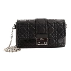 Christian Dior New Lock Pouch Cannage Quilt Lambskin Mini