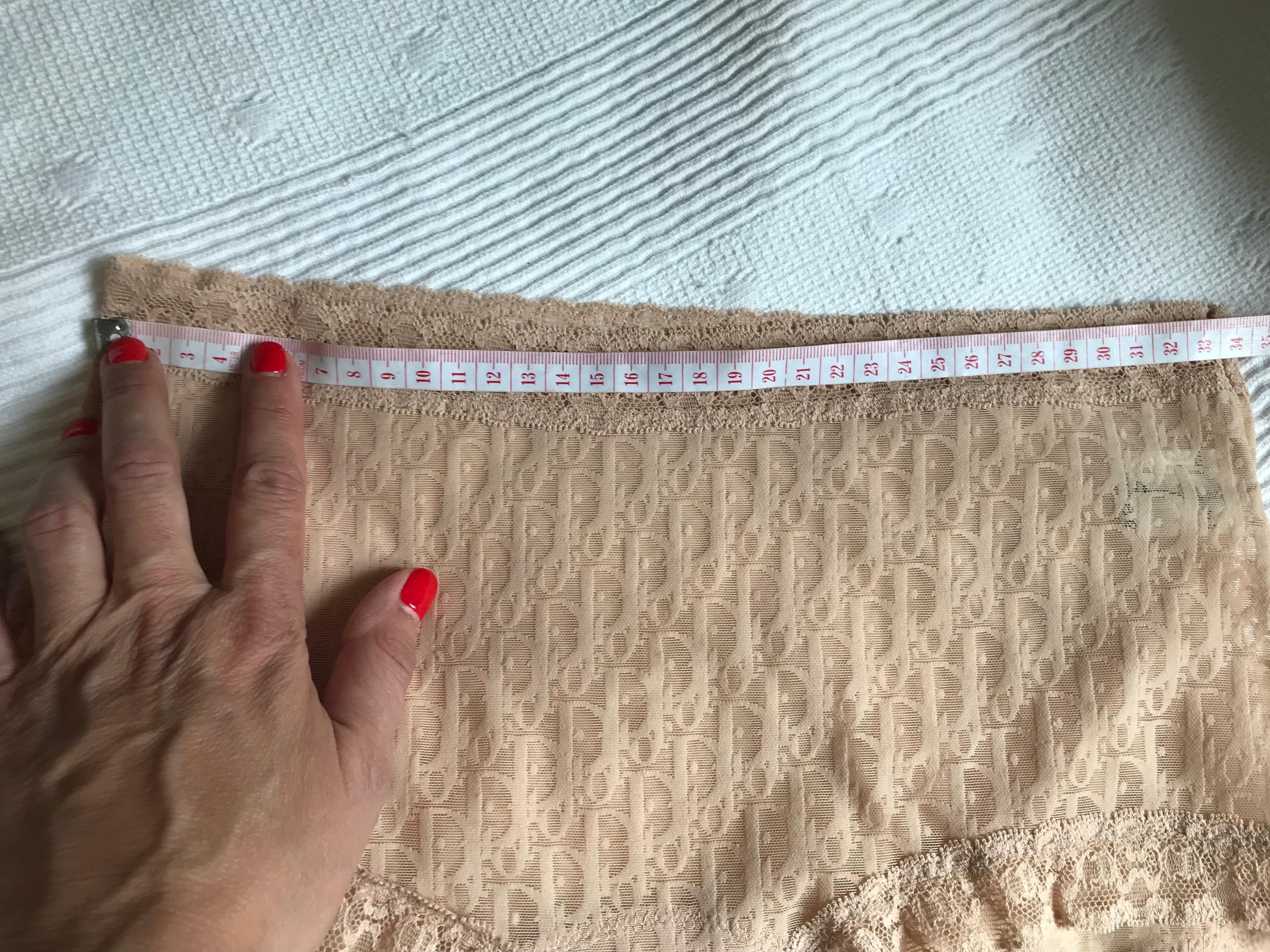 CHRISTIAN DIOR Nouvelle culotte oblique avec monogramme. Neuf - En vente à CACHAN, FR