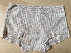 CHRISTIAN DIOR New monogram oblique panties.