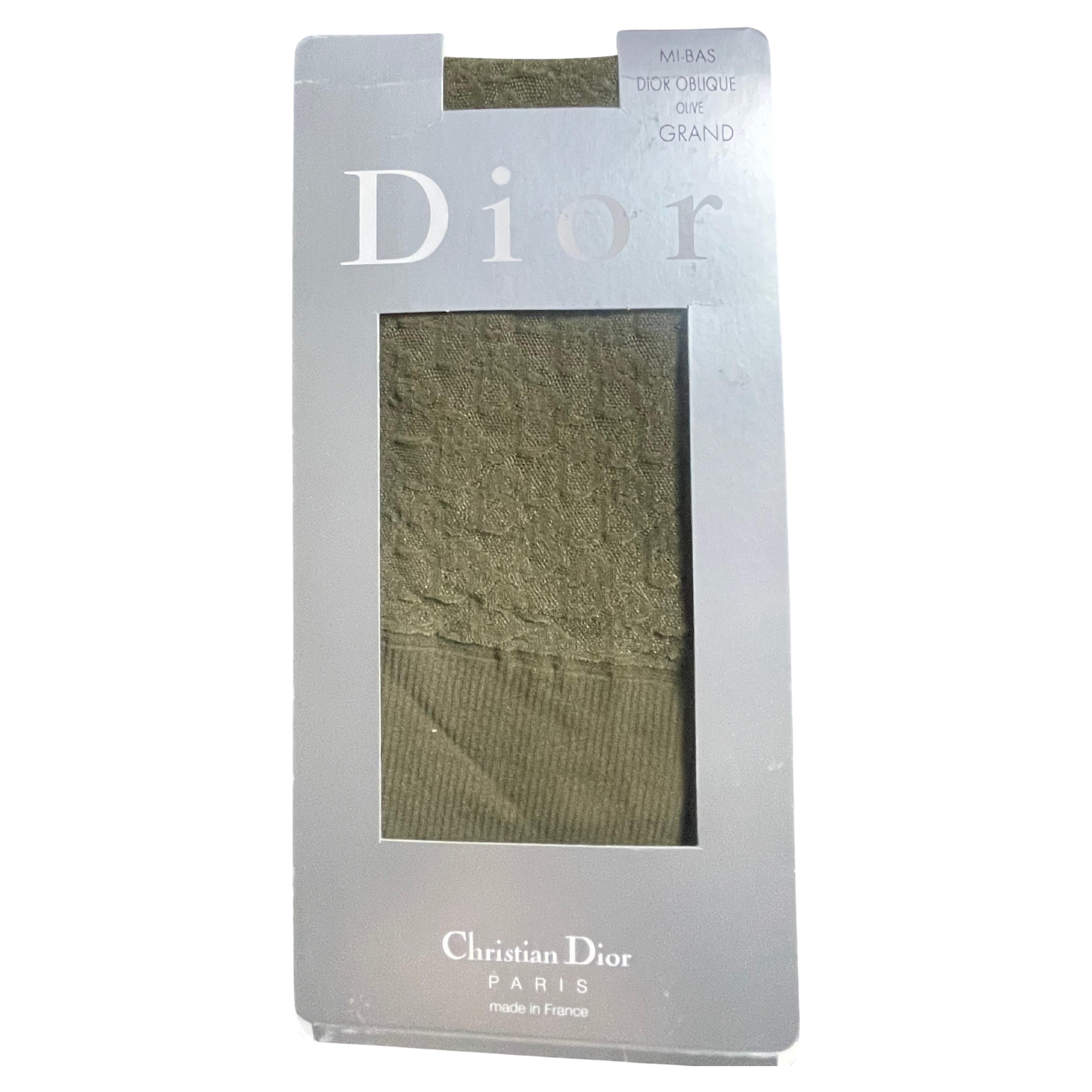 CHRISTIAN DIOR New Monogram calze oblique