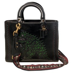 Christian Dior Niki de Saint Phalle Large Lady Dior Dragon Bag