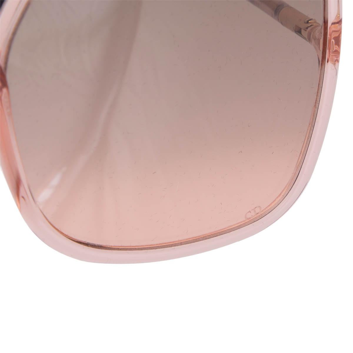 Brown CHRISTIAN DIOR nude DIORSOSTELLAIRE1 Sunglasses Coral Black N15FF