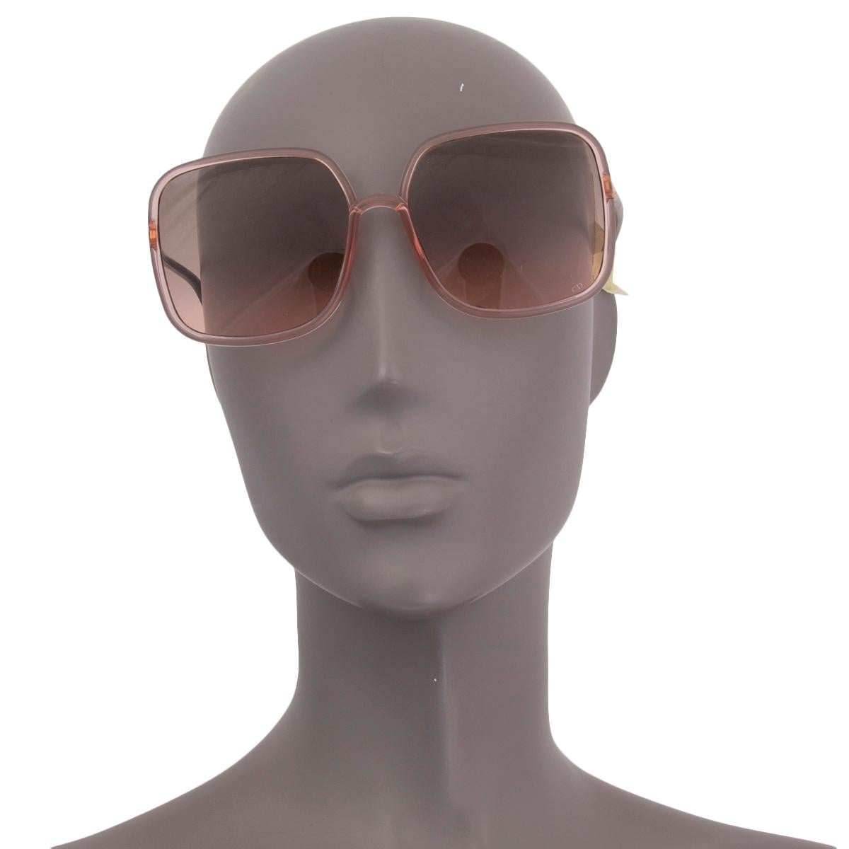 CHRISTIAN DIOR nude DIORSOSTELLAIRE1 Sunglasses Coral Black N15FF 1