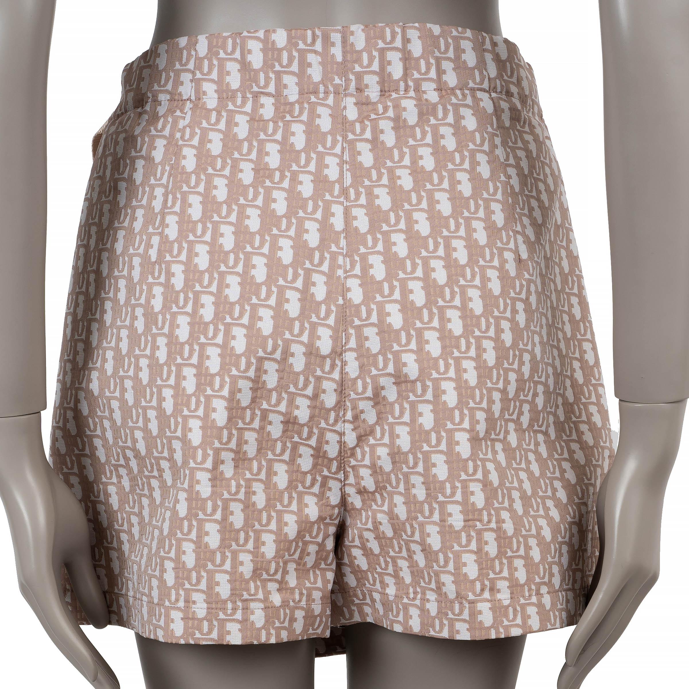 CHRISTIAN DIOR nackt Schräger Taft MINI SKIRT Rock 40 M (Braun) im Angebot