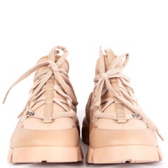 CHRISTIAN DIOR nude rosa DIOR D-CONNECT Turnschuhe 39