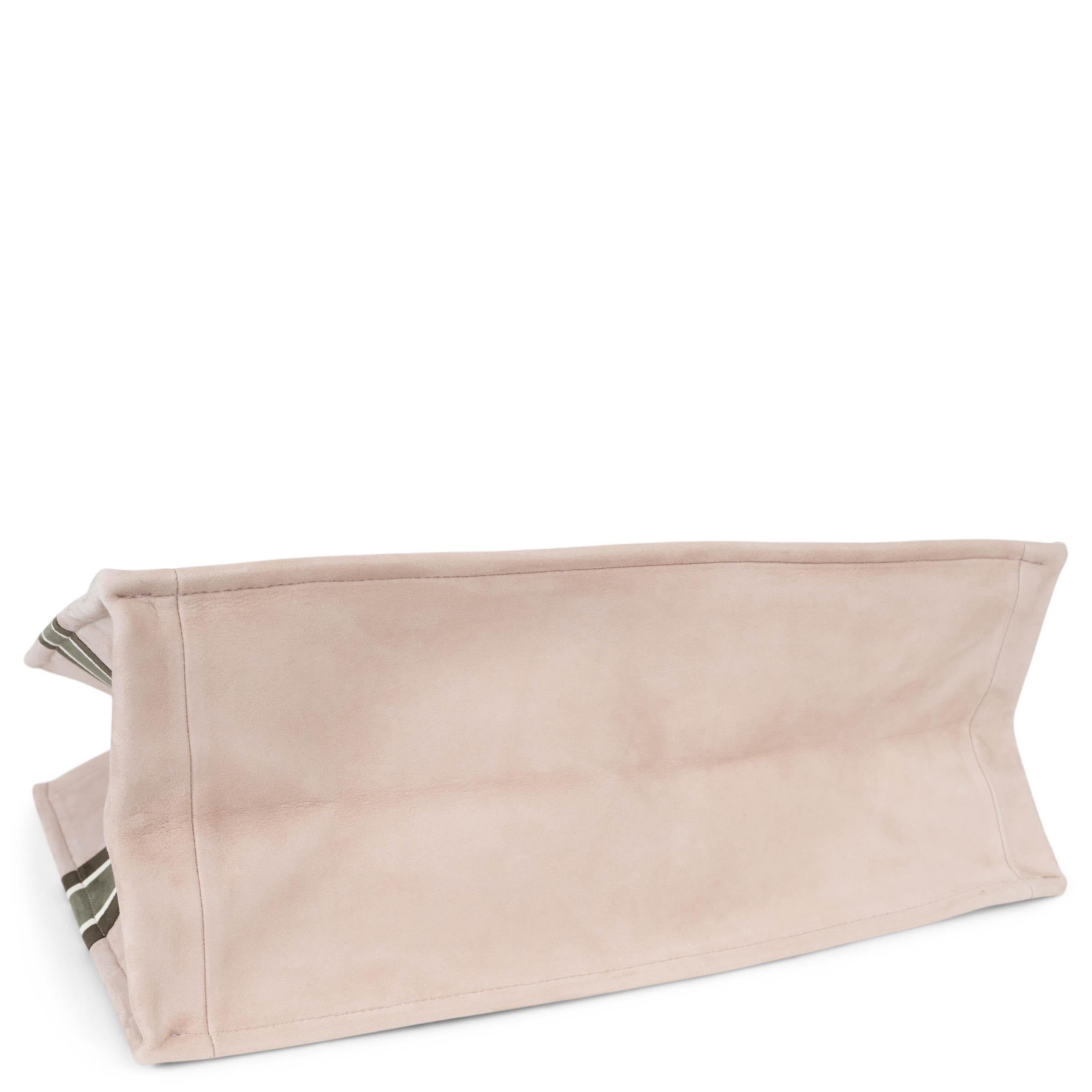 CHRISTIAN DIOR - Sac en daim nu KALEIDIORSCOPIC LARGE BOOK TOTE Bag 2019 Pour femmes en vente