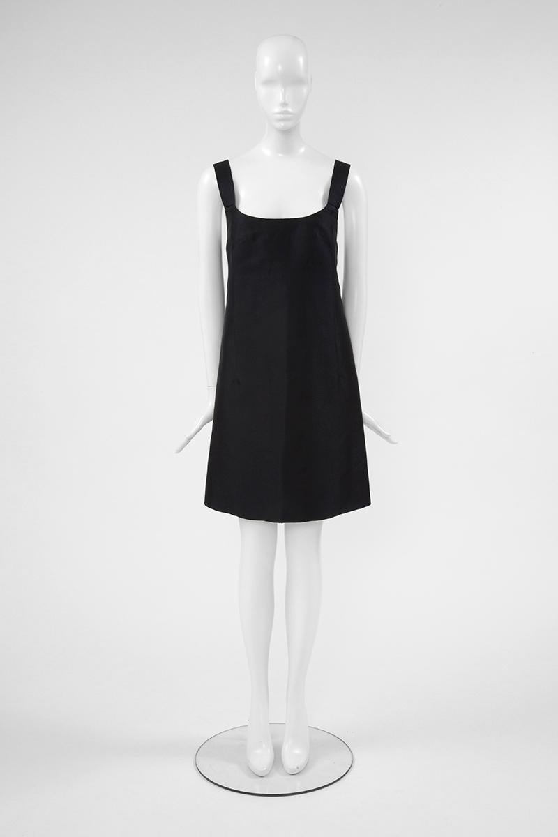 Christian Dior Numbered Demi Couture Little Black Cocktail Dress 1