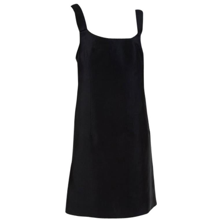 Christian Dior Numbered Demi Couture Little Black Cocktail Dress at