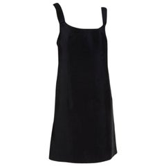 Retro Christian Dior Numbered Demi Couture Little Black Cocktail Dress