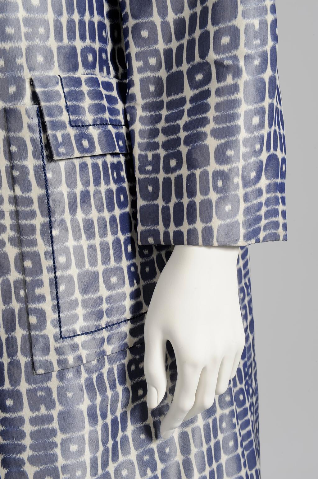 Christian Dior Numbered Demi Couture Single-Breasted Logo Coat 1