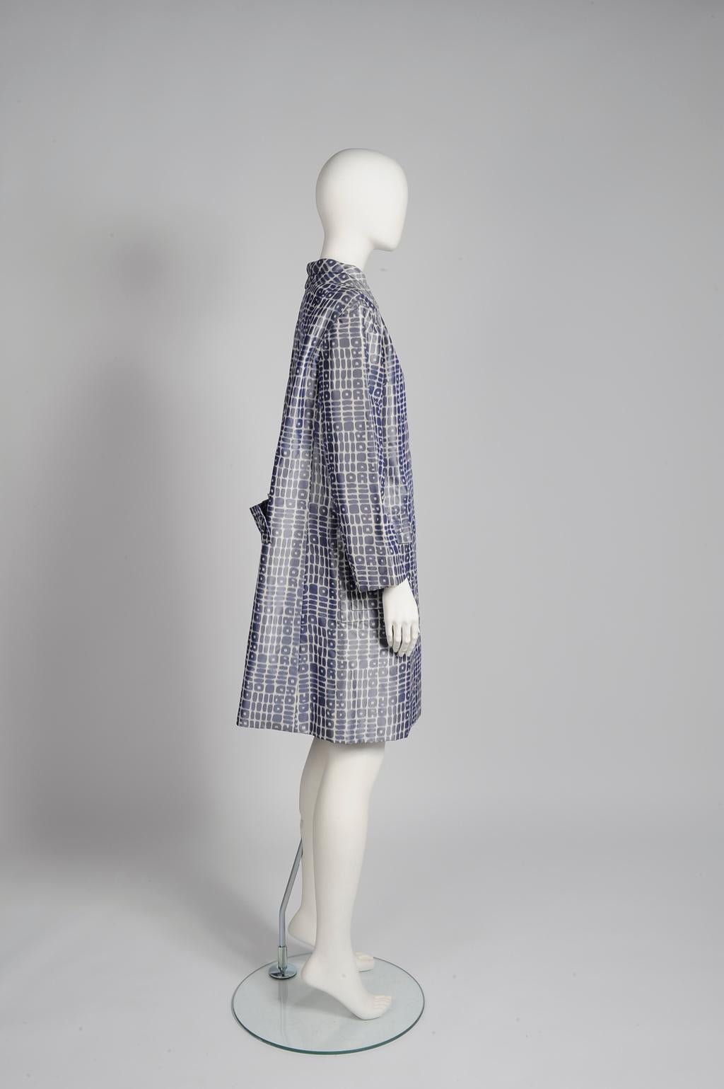 Christian Dior Numbered Demi Couture Single-Breasted Logo Coat 4