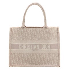 *Christian Dior Oblique Book Tote Medium Canvas Bag rosa