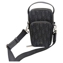 Christian Dior Oblique Micro Rider Pouch Crossbody