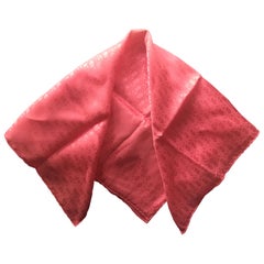 CHRISTIAN DIOR Oblique monogram scarf Dior logo in silk