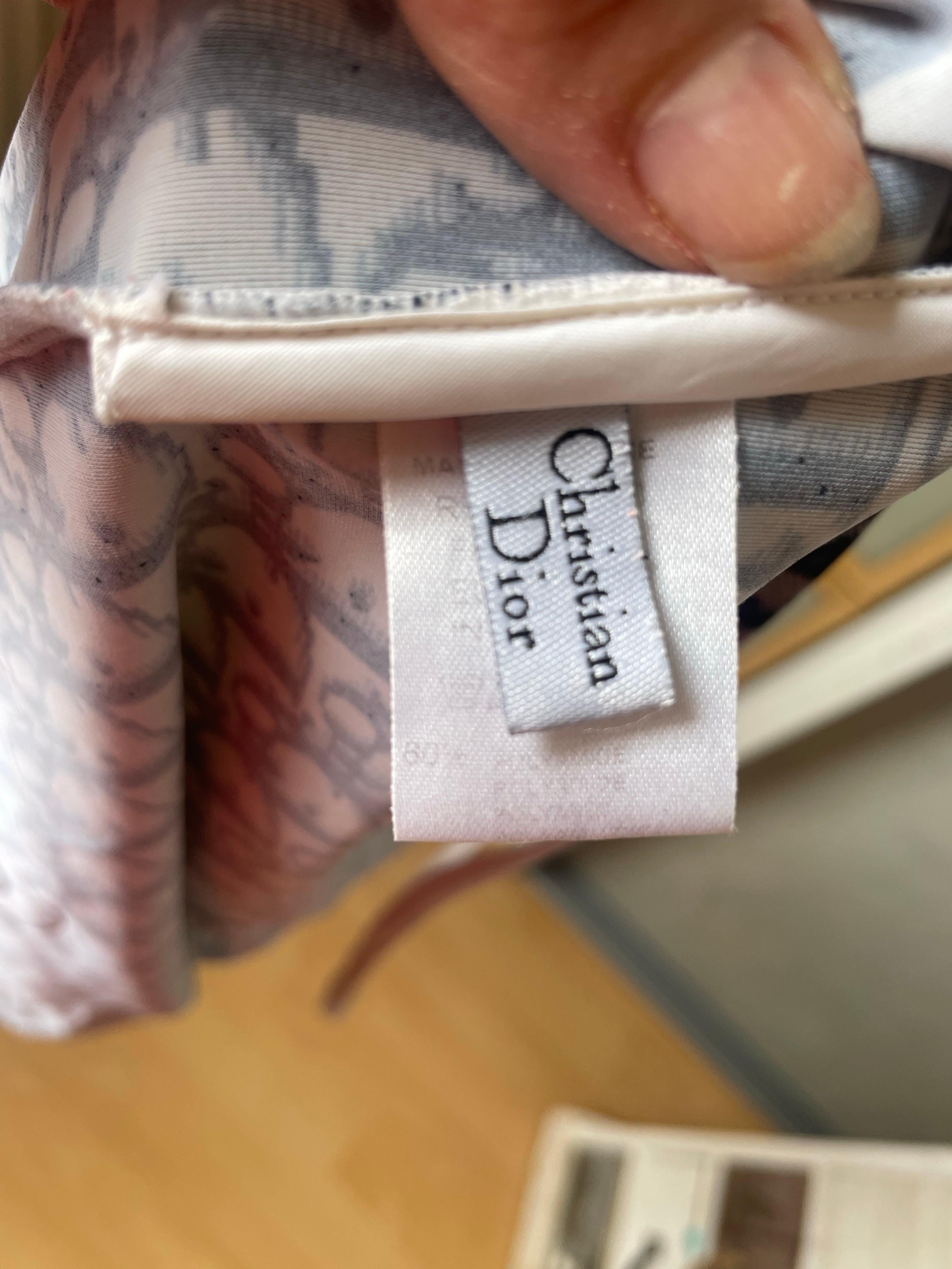 Christian Dior Costume da bagno con monogramma obliquo in vendita 3