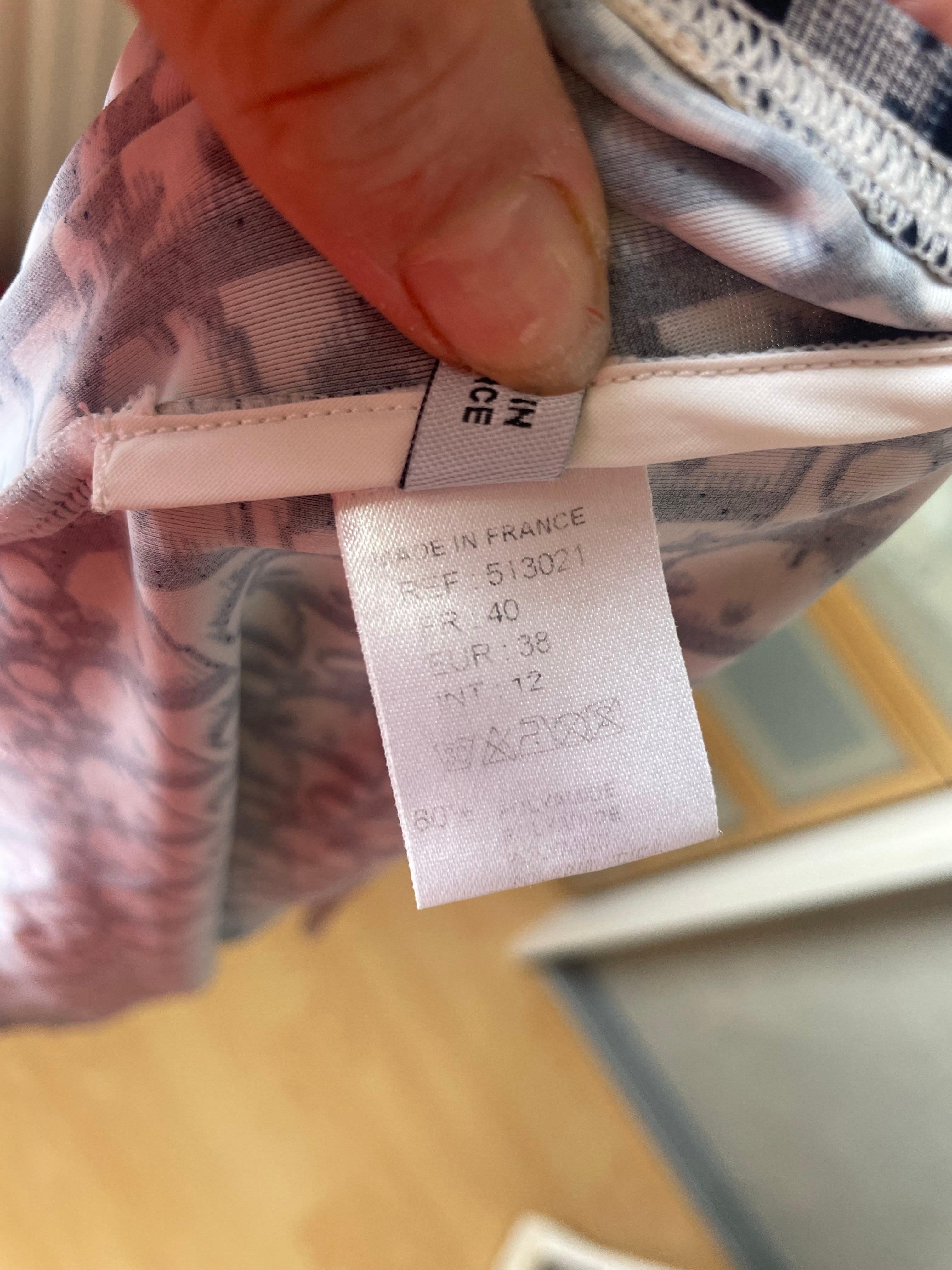 Christian Dior Costume da bagno con monogramma obliquo in vendita 4