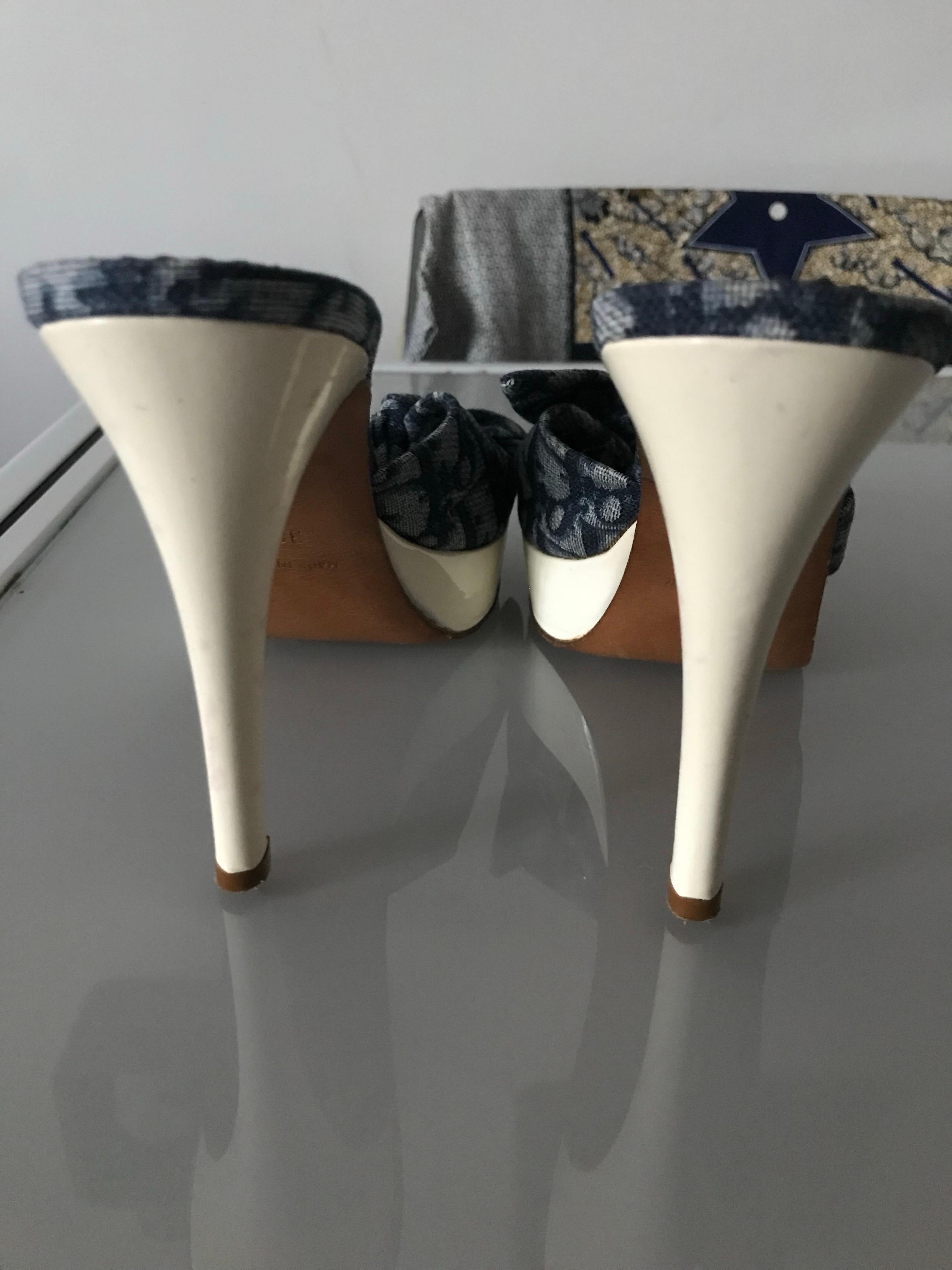 CHRISTIAN DIOR Oblique mule sandal In condizioni buone in vendita a CACHAN, FR