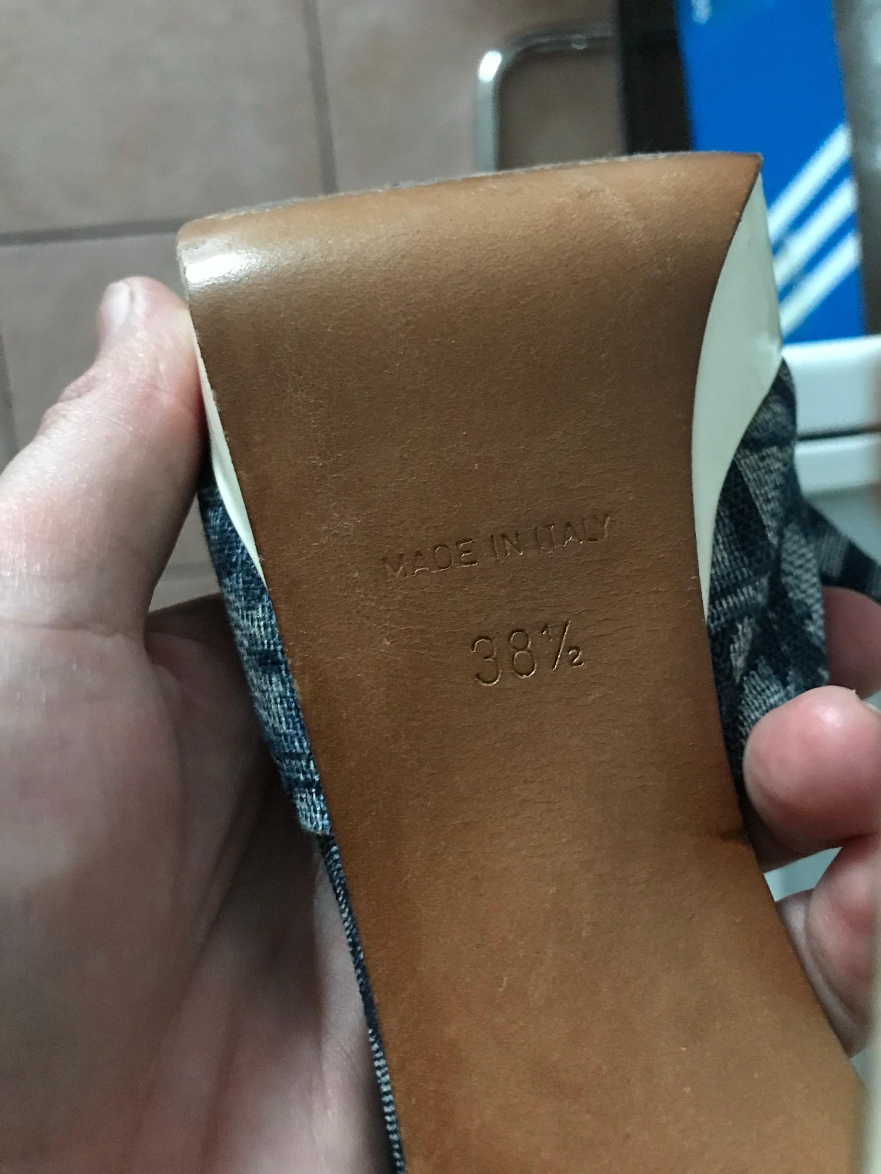 CHRISTIAN DIOR Oblique mule sandal in vendita 2