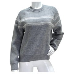 Christian Dior Oblique Reversible Cashmere Knit Sweater 