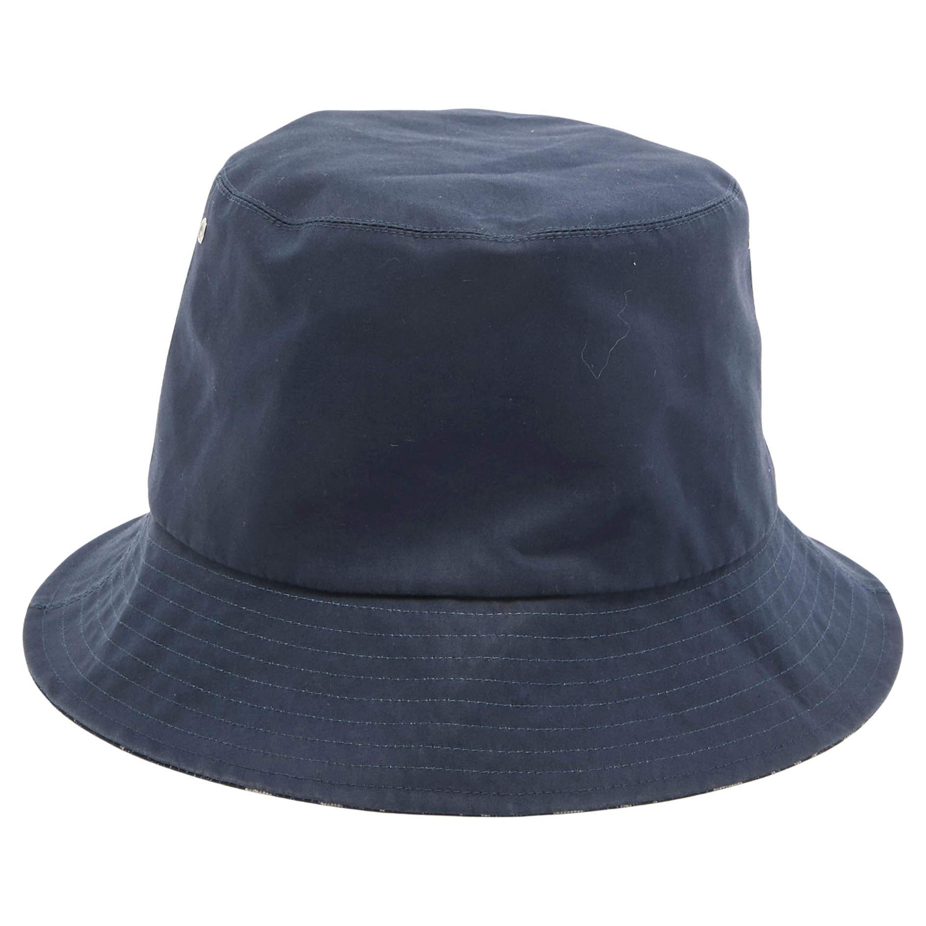 Christian Dior Oblique Reversible Teddy-D Brim Bucket Hat