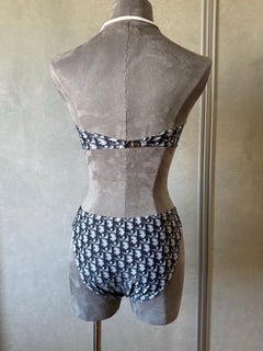 Christian Dior Oblique “Trotter” Bikini Set – 85C – Rare Vintage