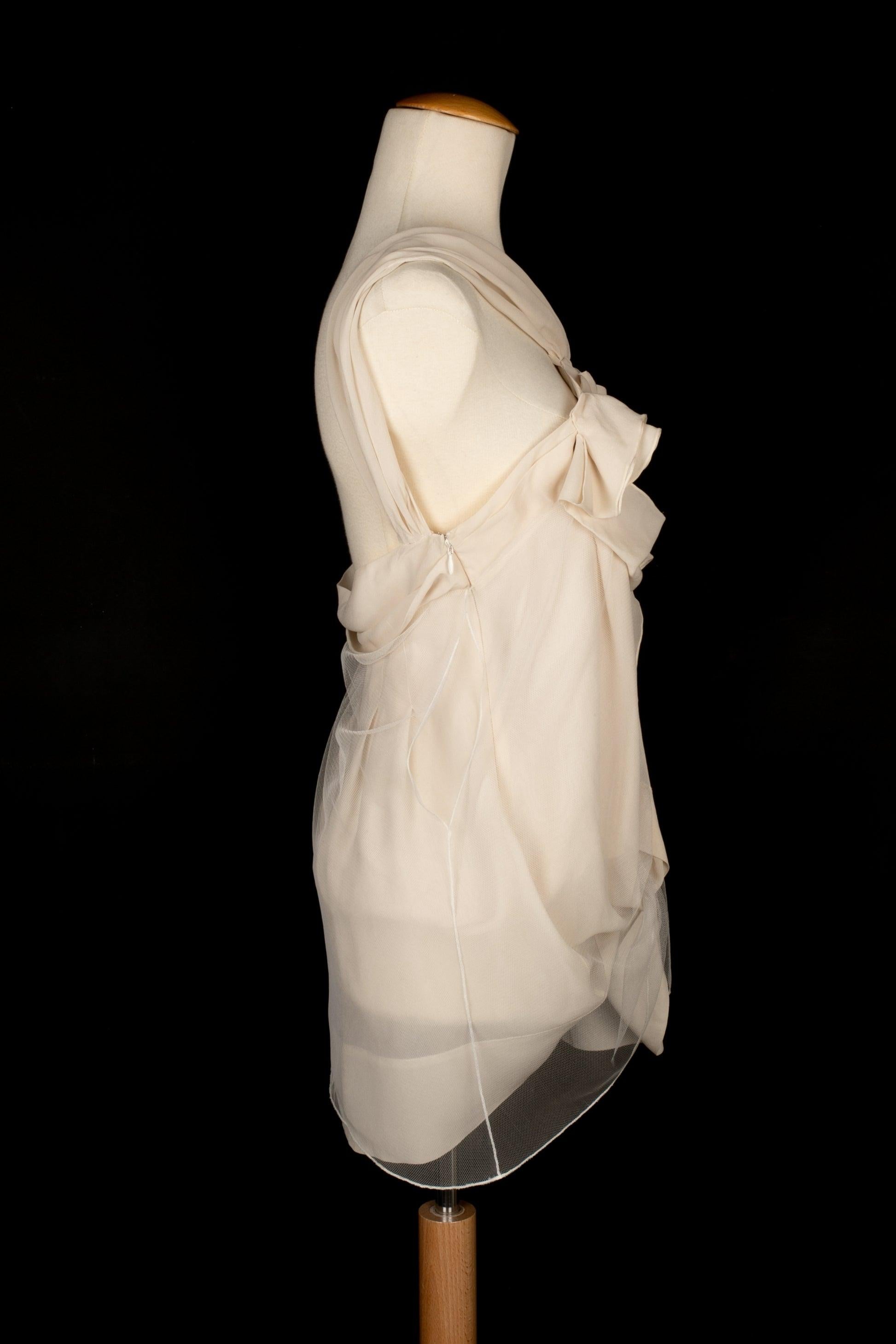 Christian Dior Off-white Top, 2007 1