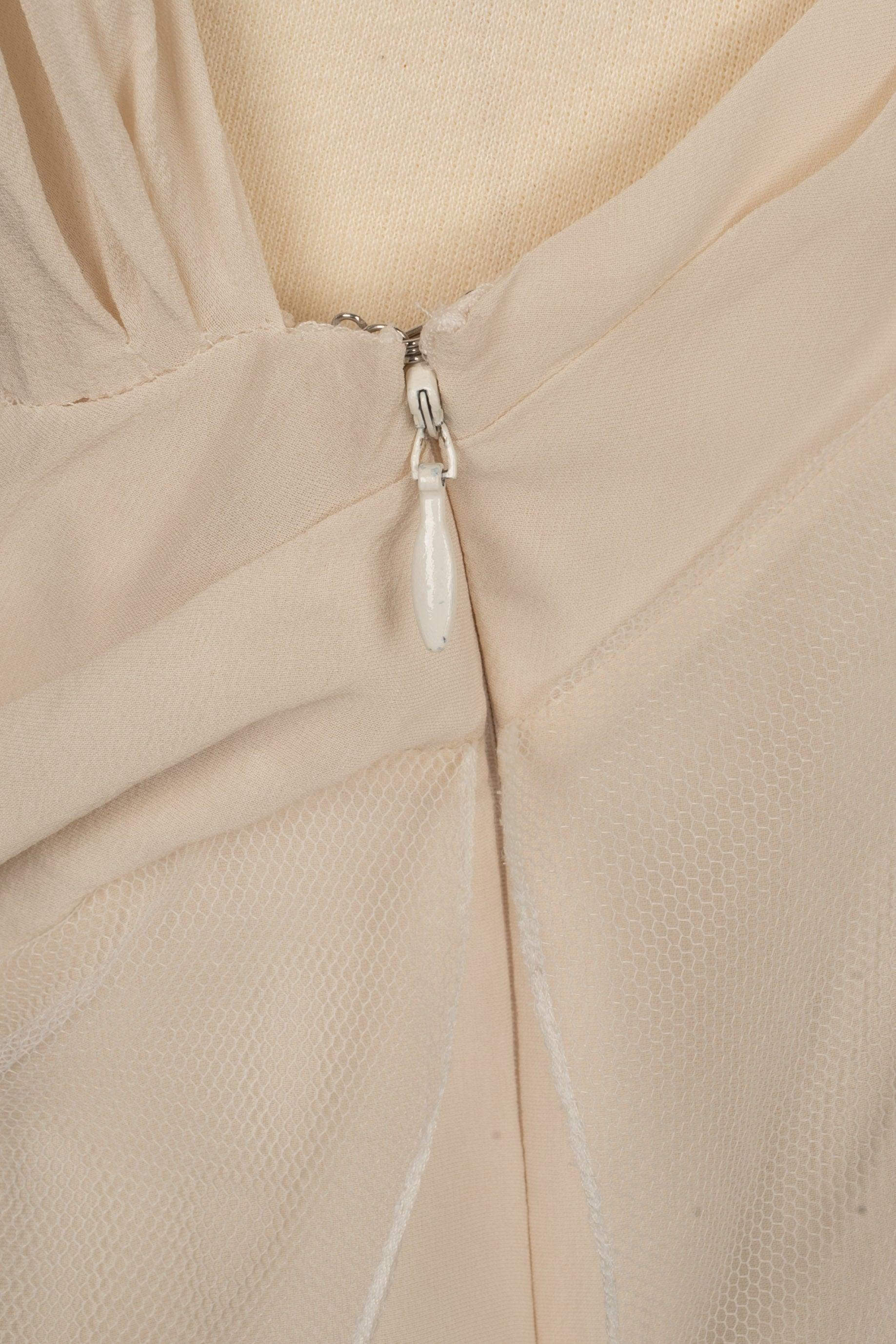 Christian Dior Off-white Top, 2007 3