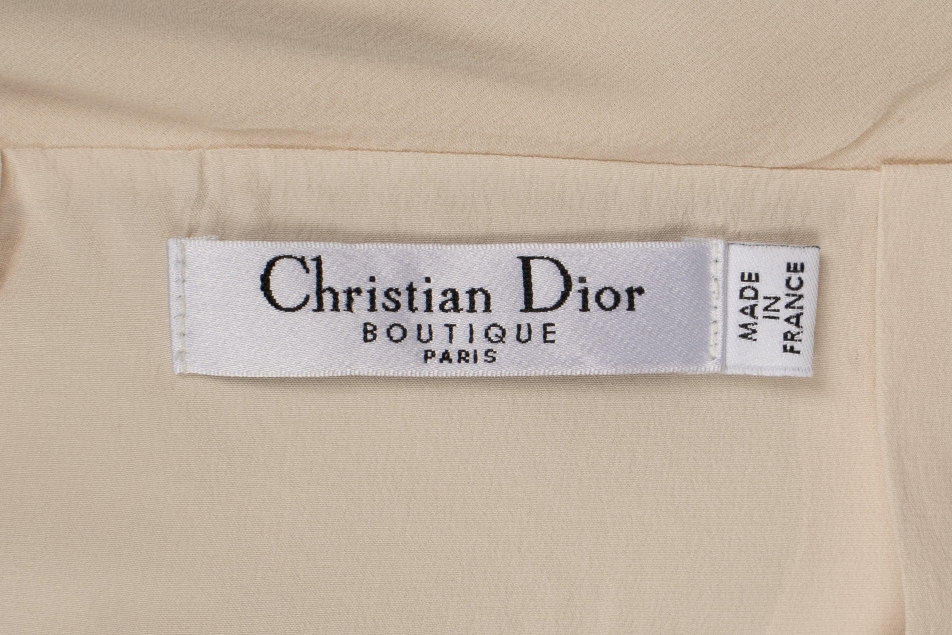 Christian Dior Off-white Top, 2007 4