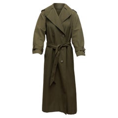 Christian Dior - Trench-coat long olive