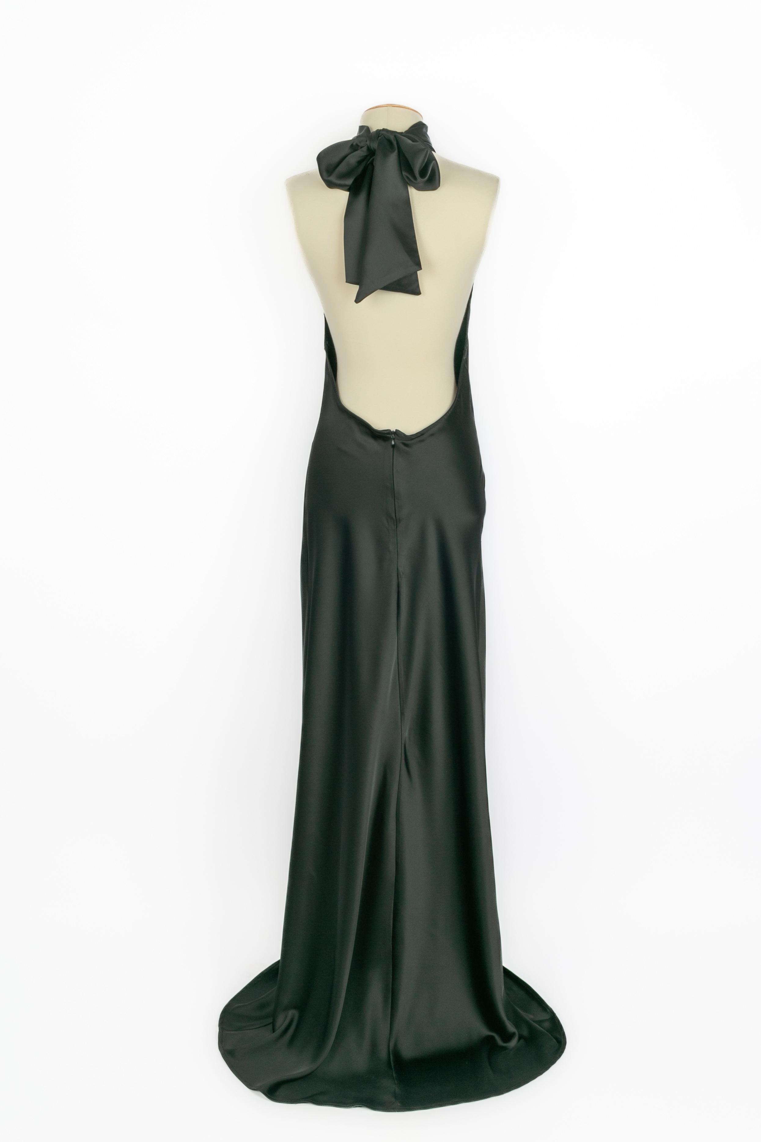 Robe à dos ouvert Christian Dior Excellent état - En vente à SAINT-OUEN-SUR-SEINE, FR