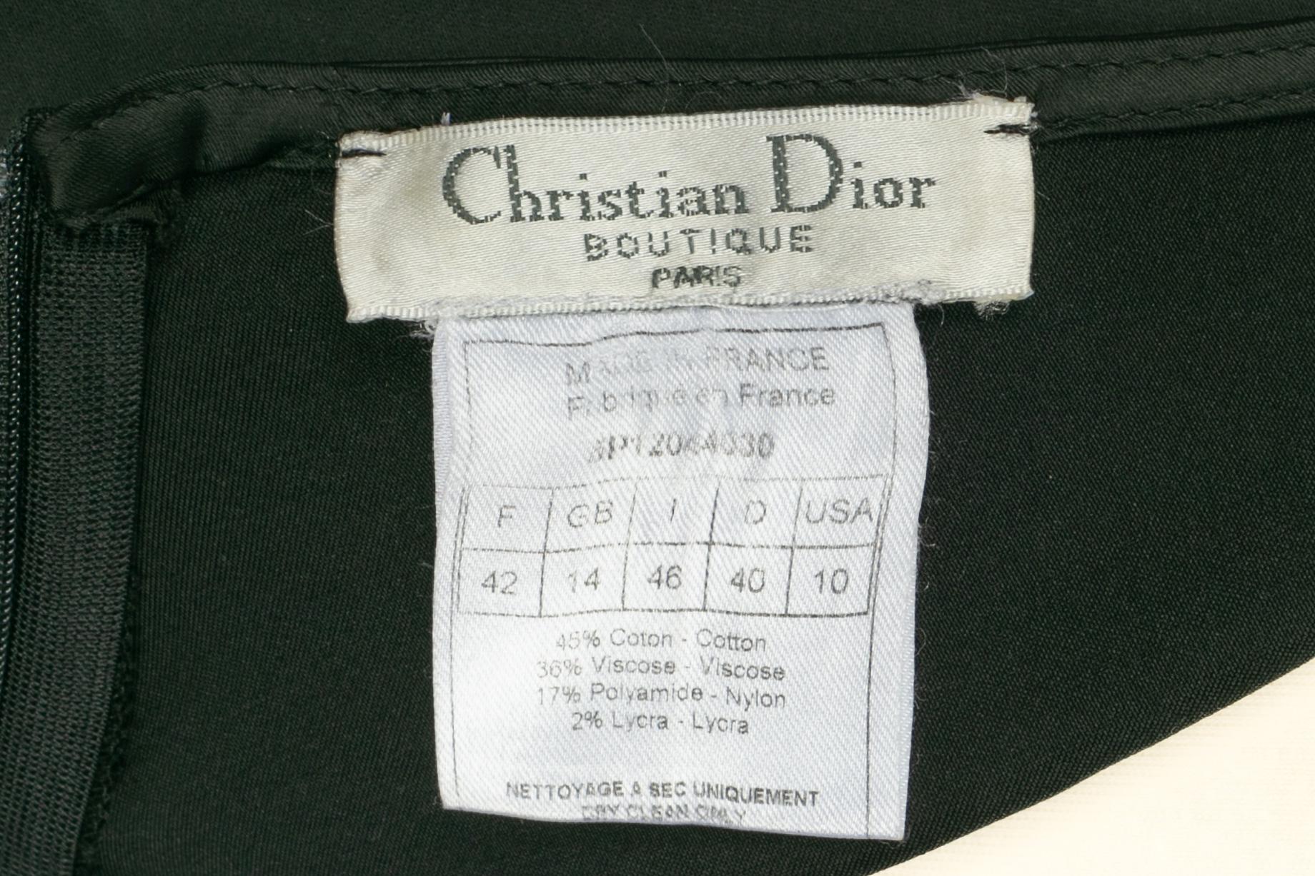 Robe à dos ouvert Christian Dior en vente 4