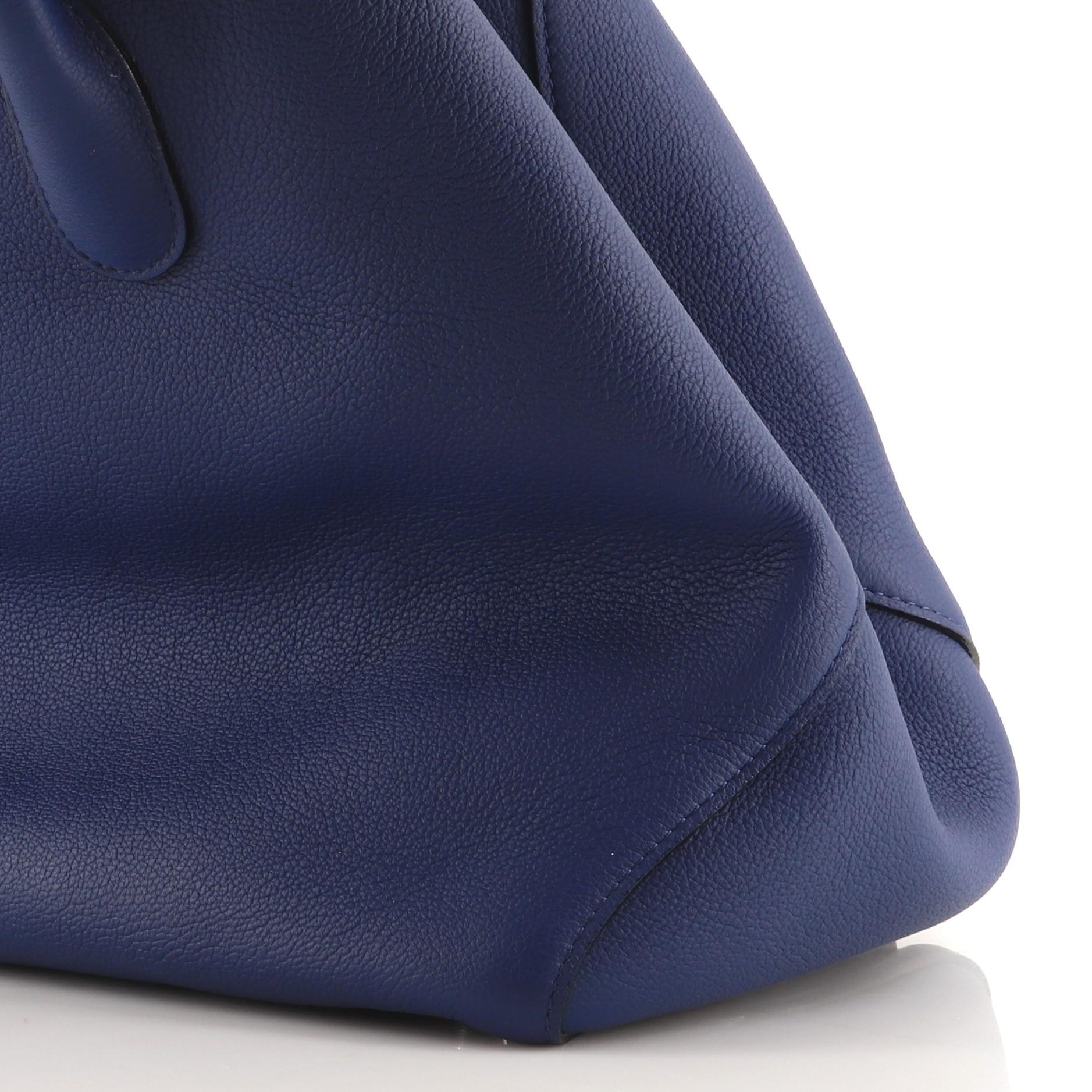 Women's or Men's Christian Dior Open Bar Bag Leather Large