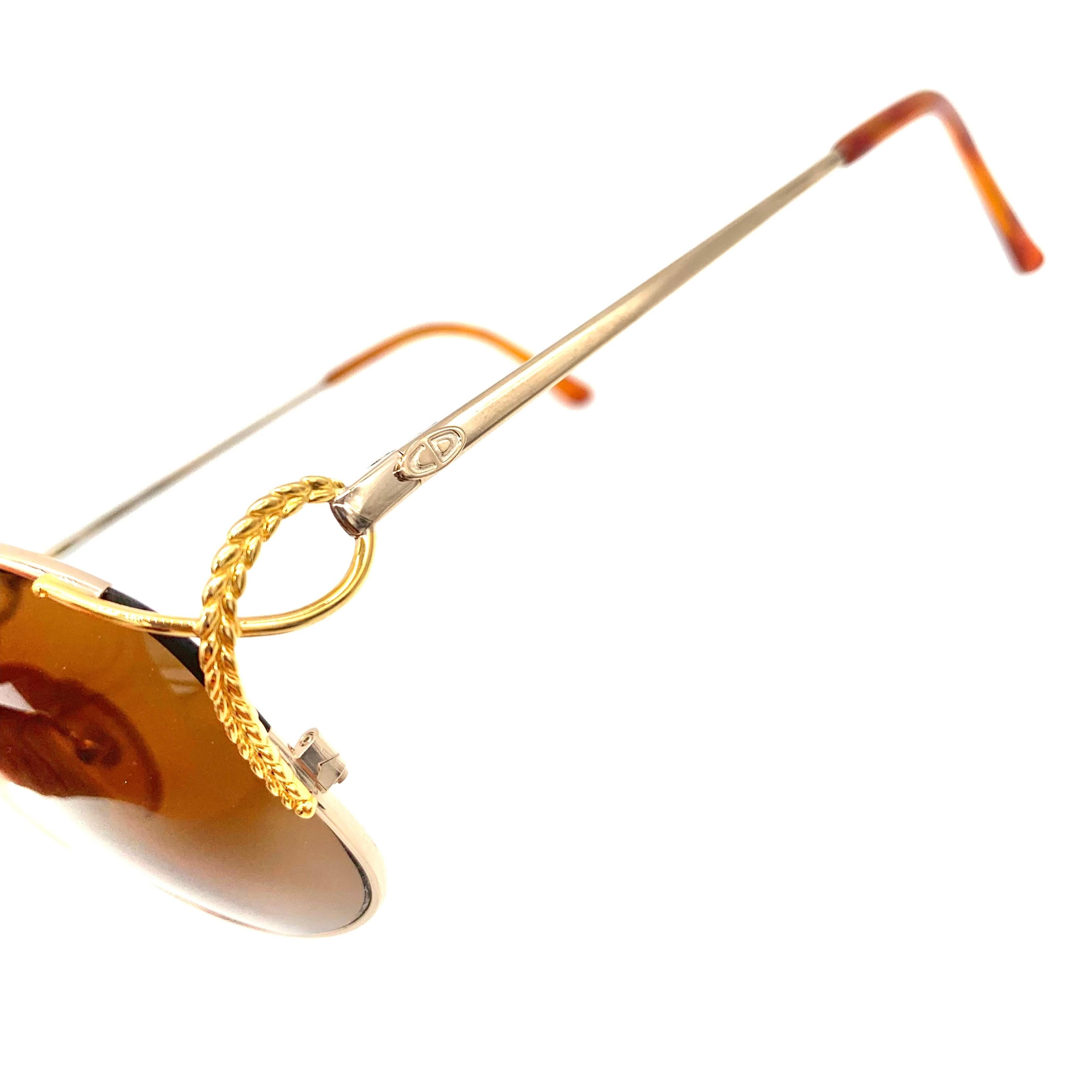 Christian Dior Optyl Quadratische Sonnenbrille 1