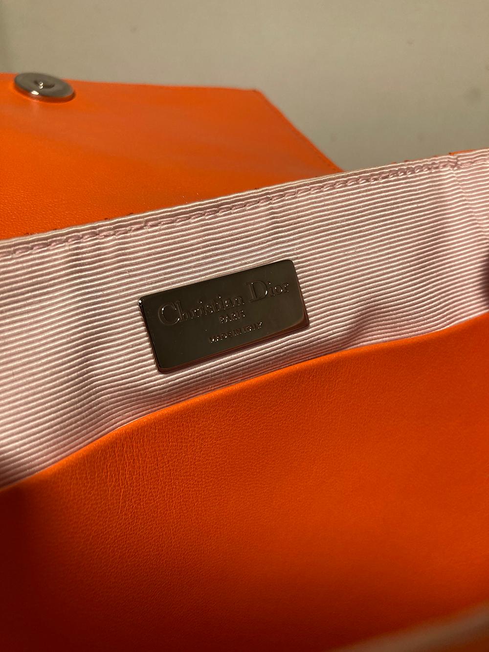 Christian Dior Orange Stardust Backpack 2