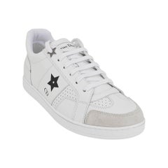 Christian Dior Sneaker Ors White Leather Low Top 37.5