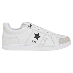Christian Dior Sneaker Ors White Leather Low Top 37.5