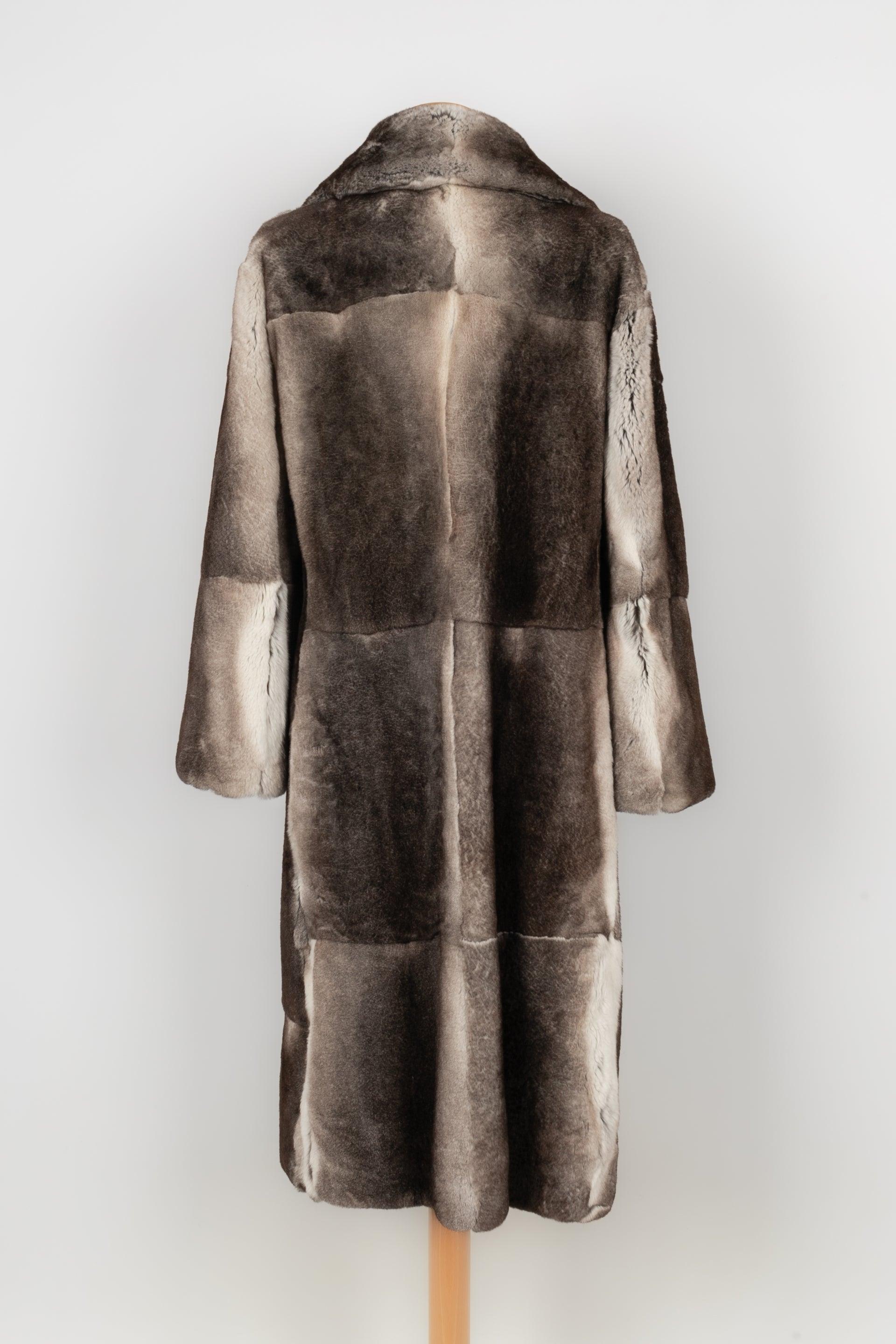 Christian Dior Orylag Fur Coat, 2002 In Excellent Condition In SAINT-OUEN-SUR-SEINE, FR
