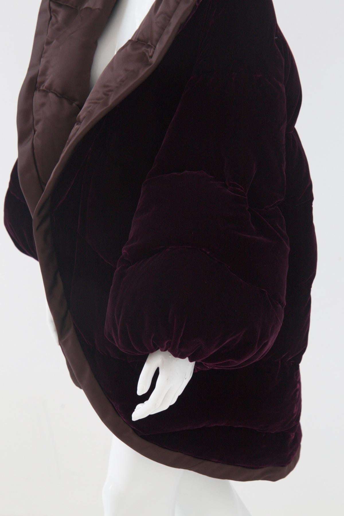 Christian Dior Oversized Velvet Down Jacket 7