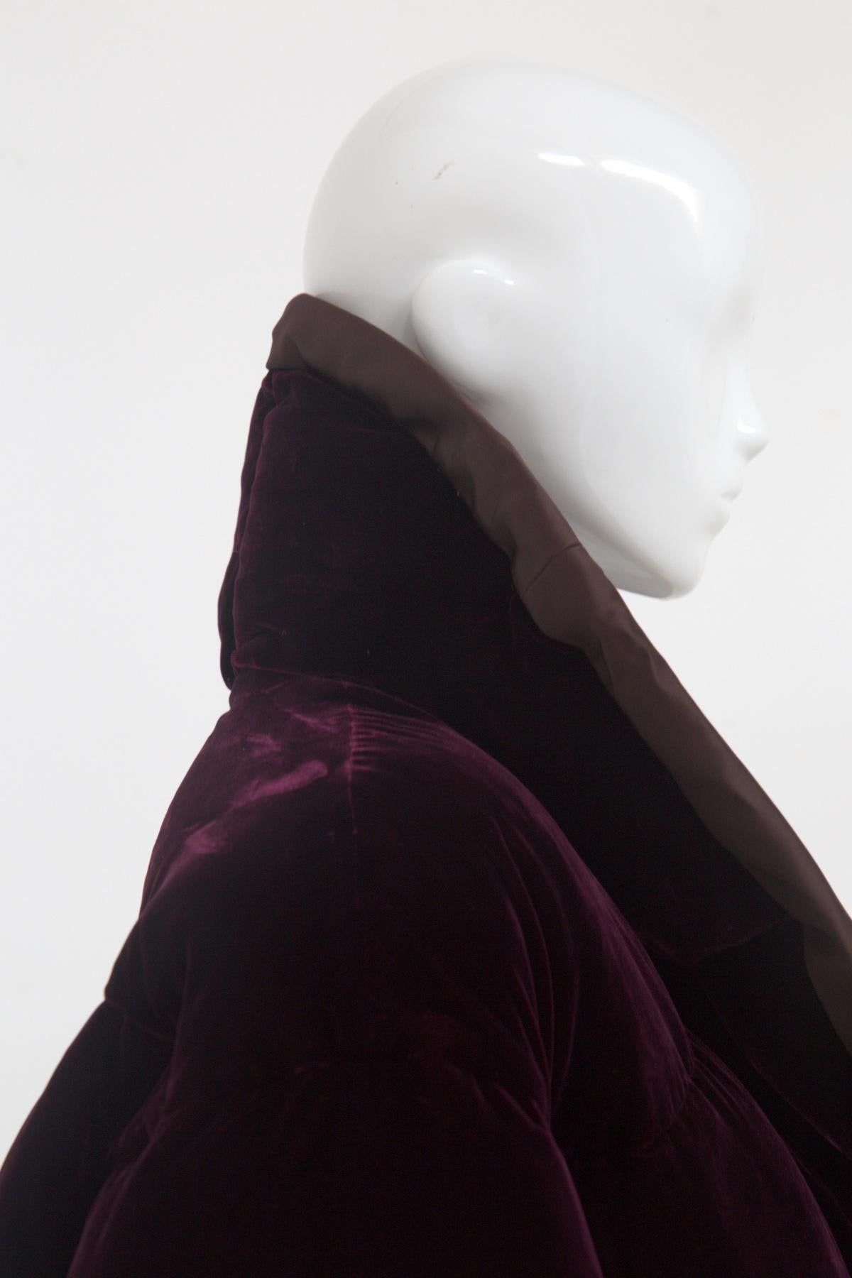 Christian Dior Oversized Velvet Down Jacket 8