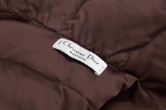 Christian Dior Oversized Velvet Down Jacket