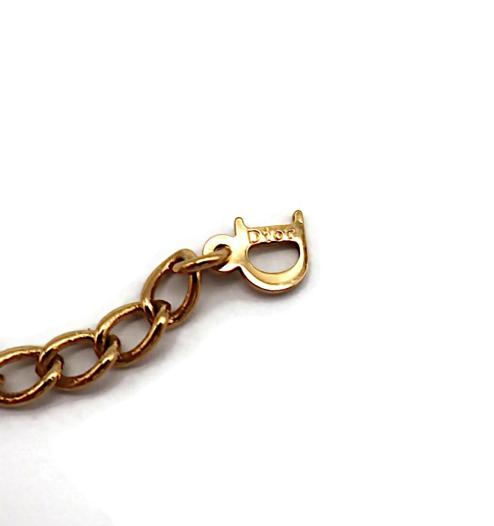Collana con lucchetto di Christian Dior in vendita 6