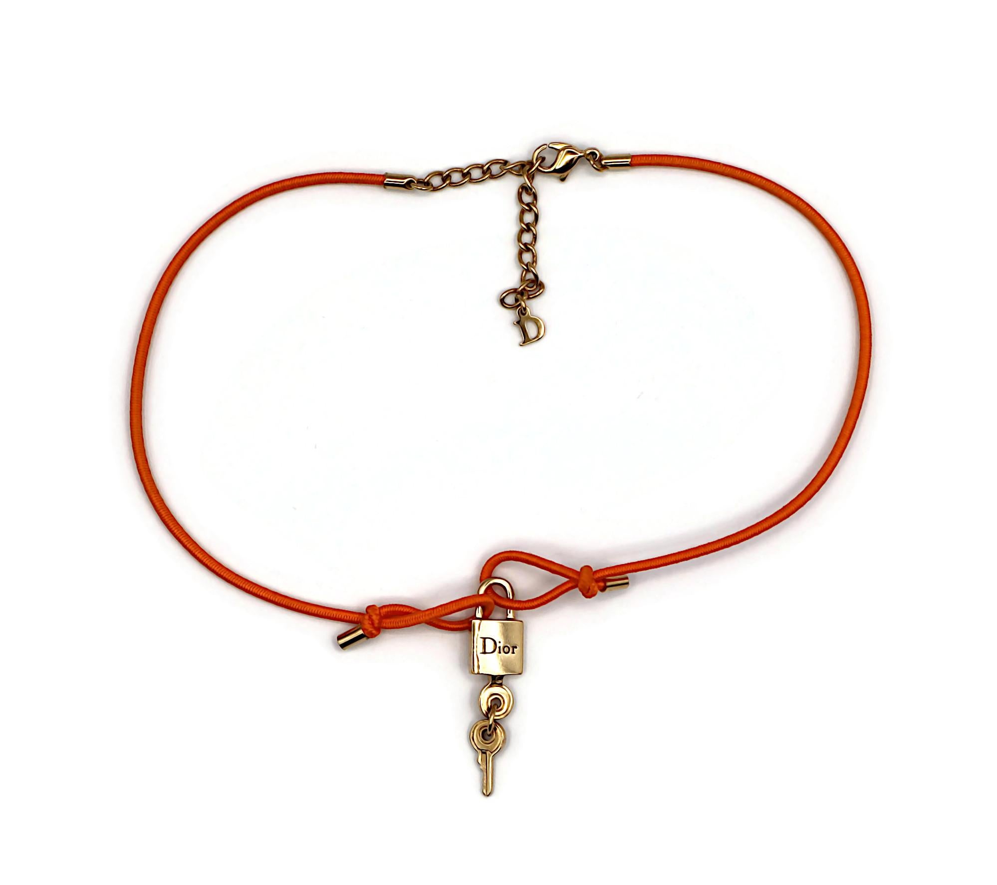 collana dior lucchetto