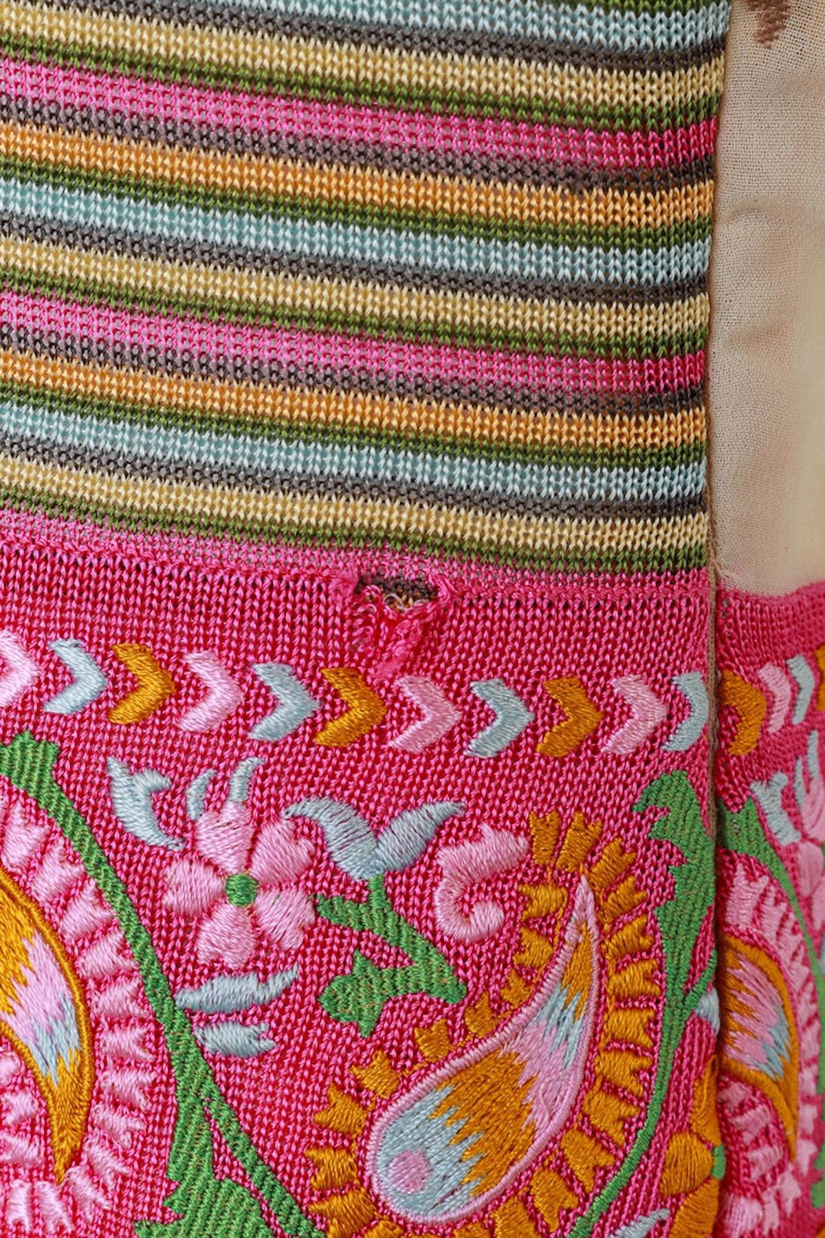 Christian Dior Paisley Patchwork Coin Charm Long Dress (S) For Sale 2