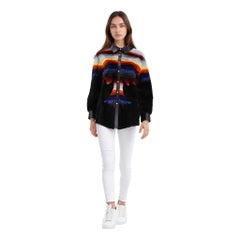 Christian Dior Palm Tree Mink Fur Shirt/Jacket