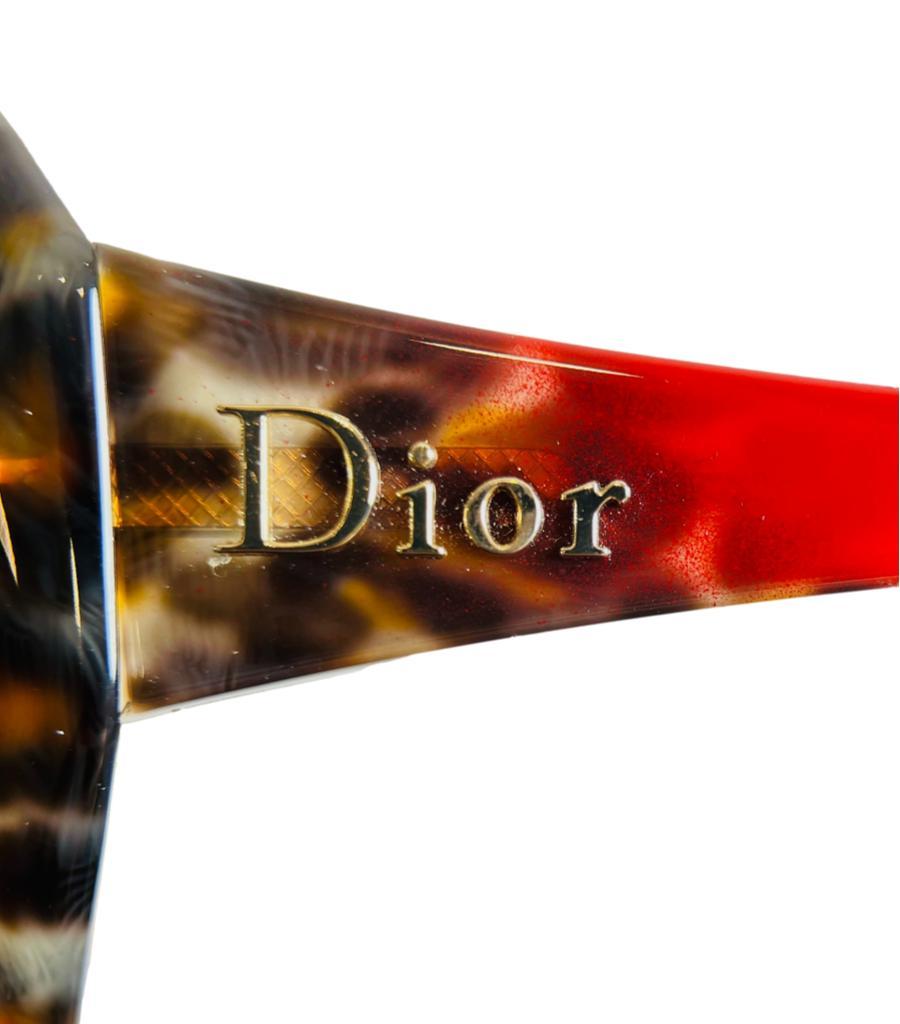 Women's Christian Dior Panther Oversized Sunglasses