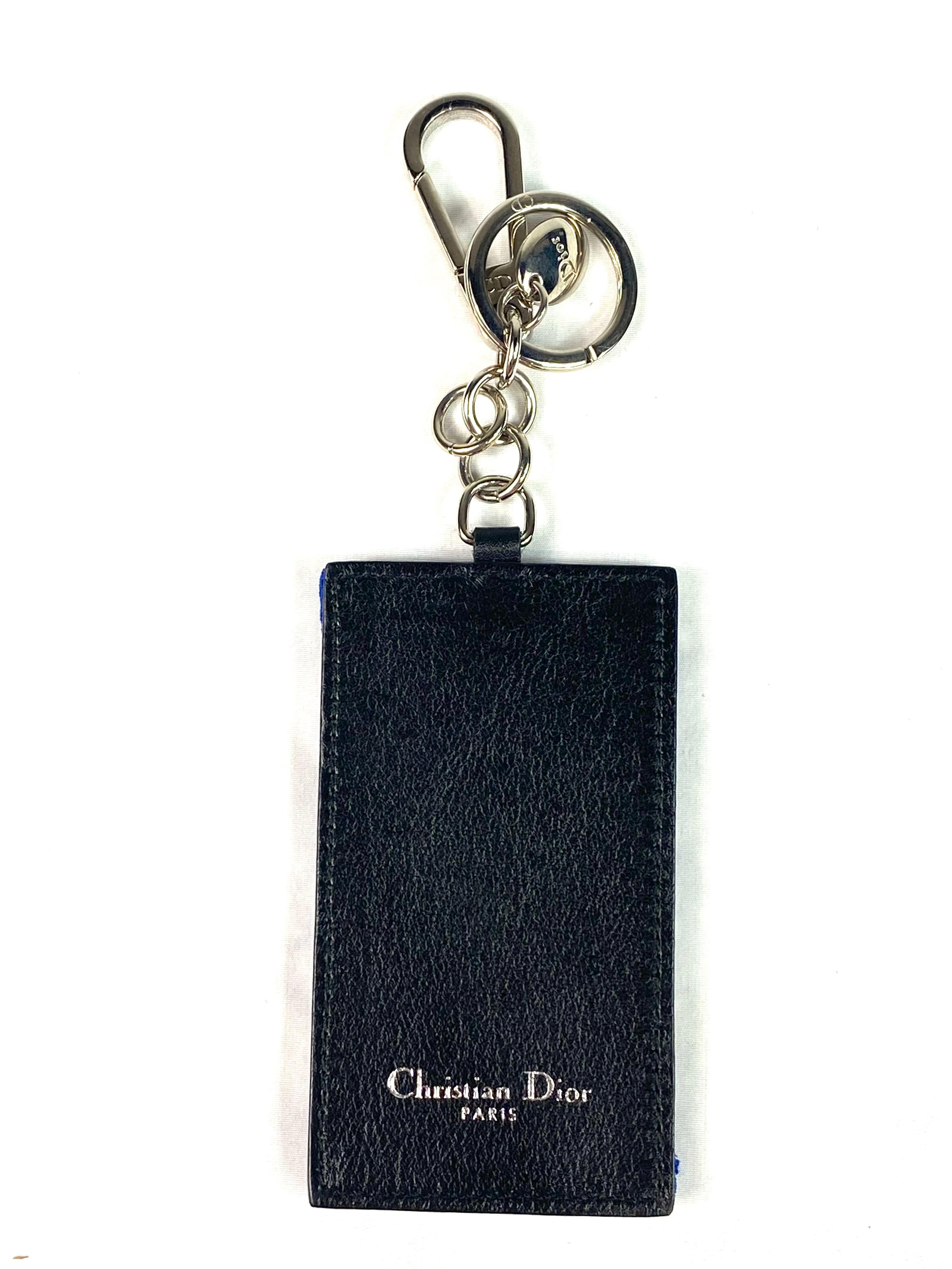 christian dior keychain