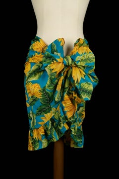 Christian Dior pareo skirt