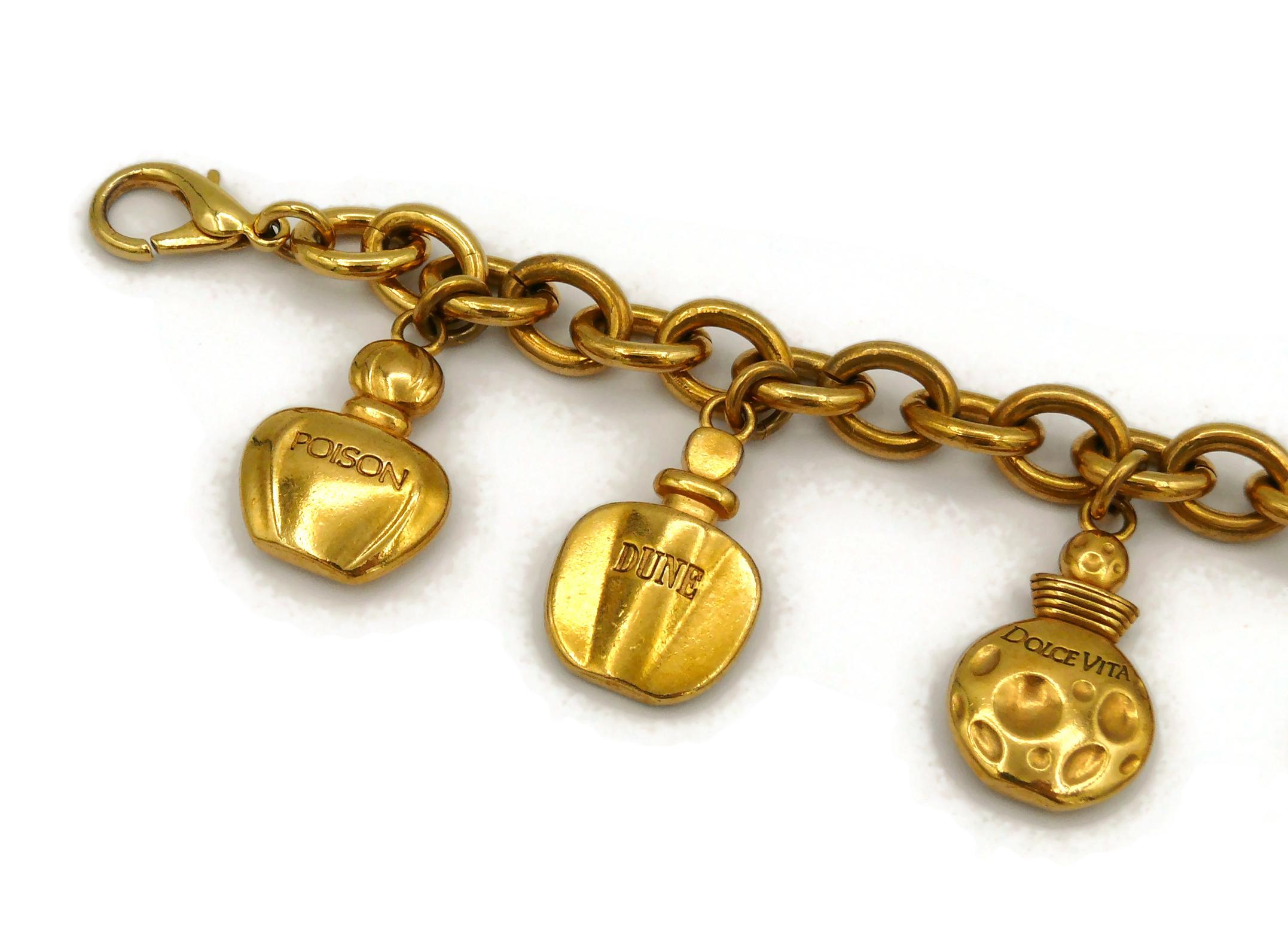 perfumable bracelet with dior charms