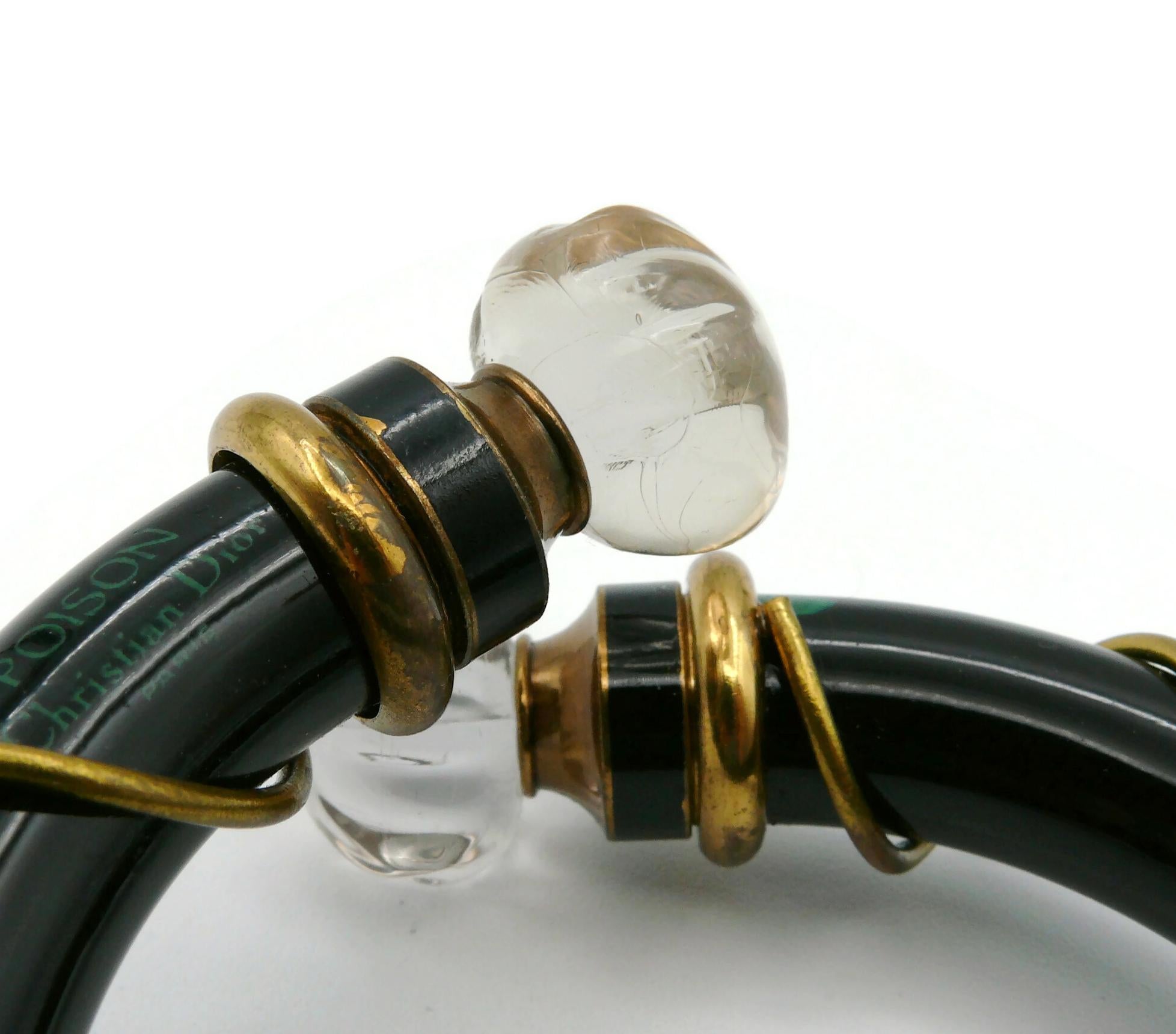CHRISTIAN DIOR Parfums Vintage Poison Promotional Bracelet For Sale 11